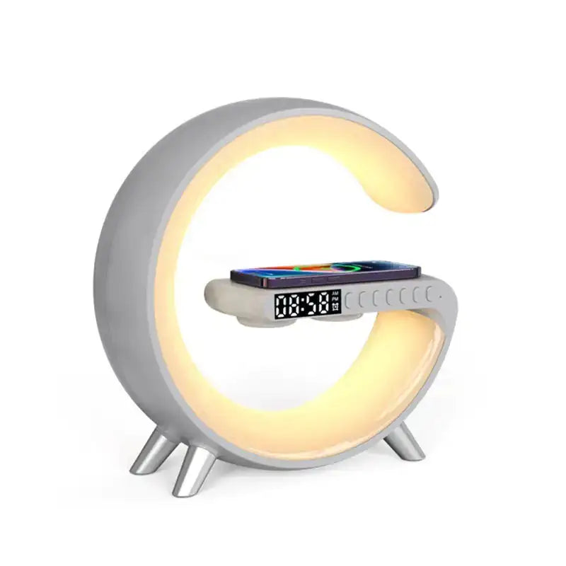 Multifunction LED Lamp With Speaker And Wireless Charging