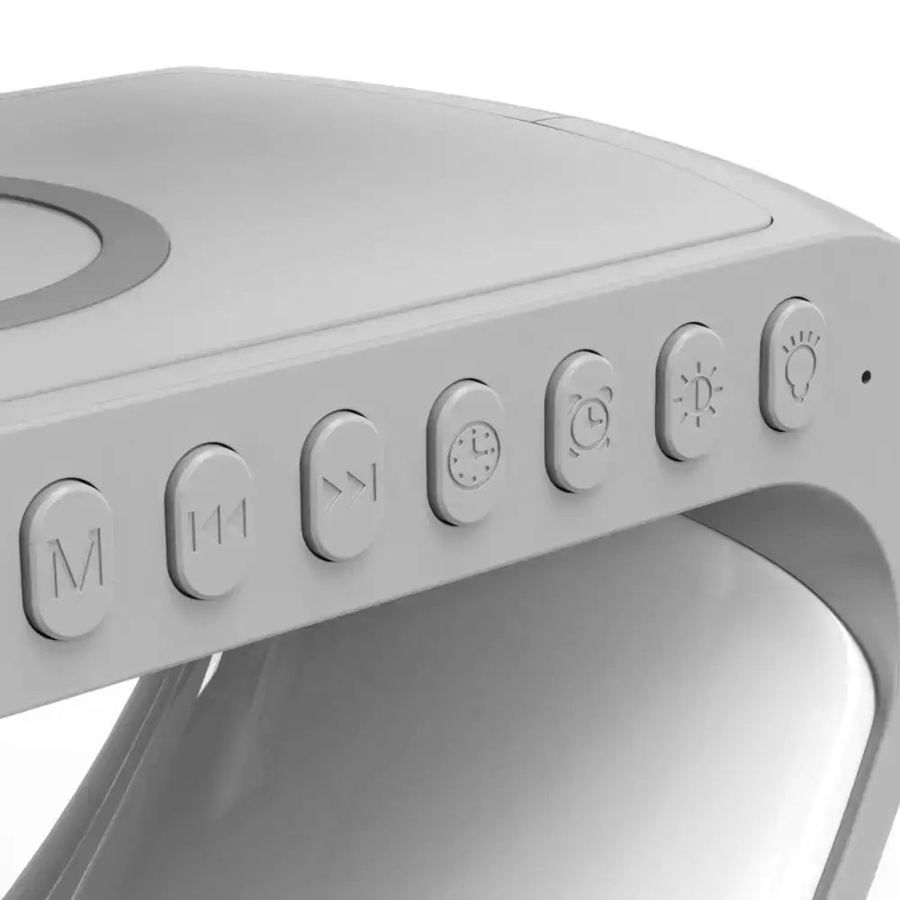 Multifunction LED Lamp With Speaker And Wireless Charging