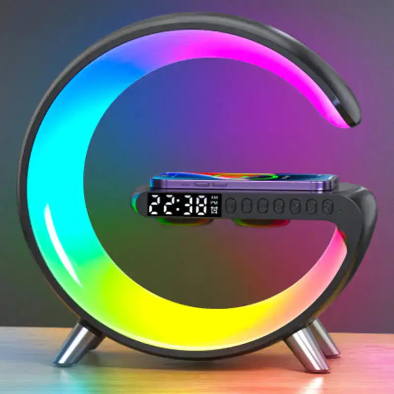 Multifunction LED Lamp With Speaker And Wireless Charging
